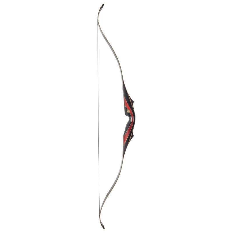 JACKALOPE - Dark Garnet - 62 Zoll - 30-50 lbs - One Piece Recurvebogen